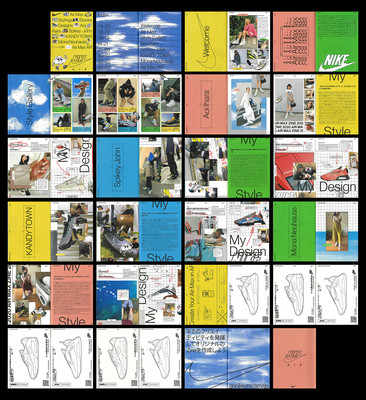 圖文如歌 日本耐克Air Max畫冊設(shè)計(jì)的美學(xué)觀察